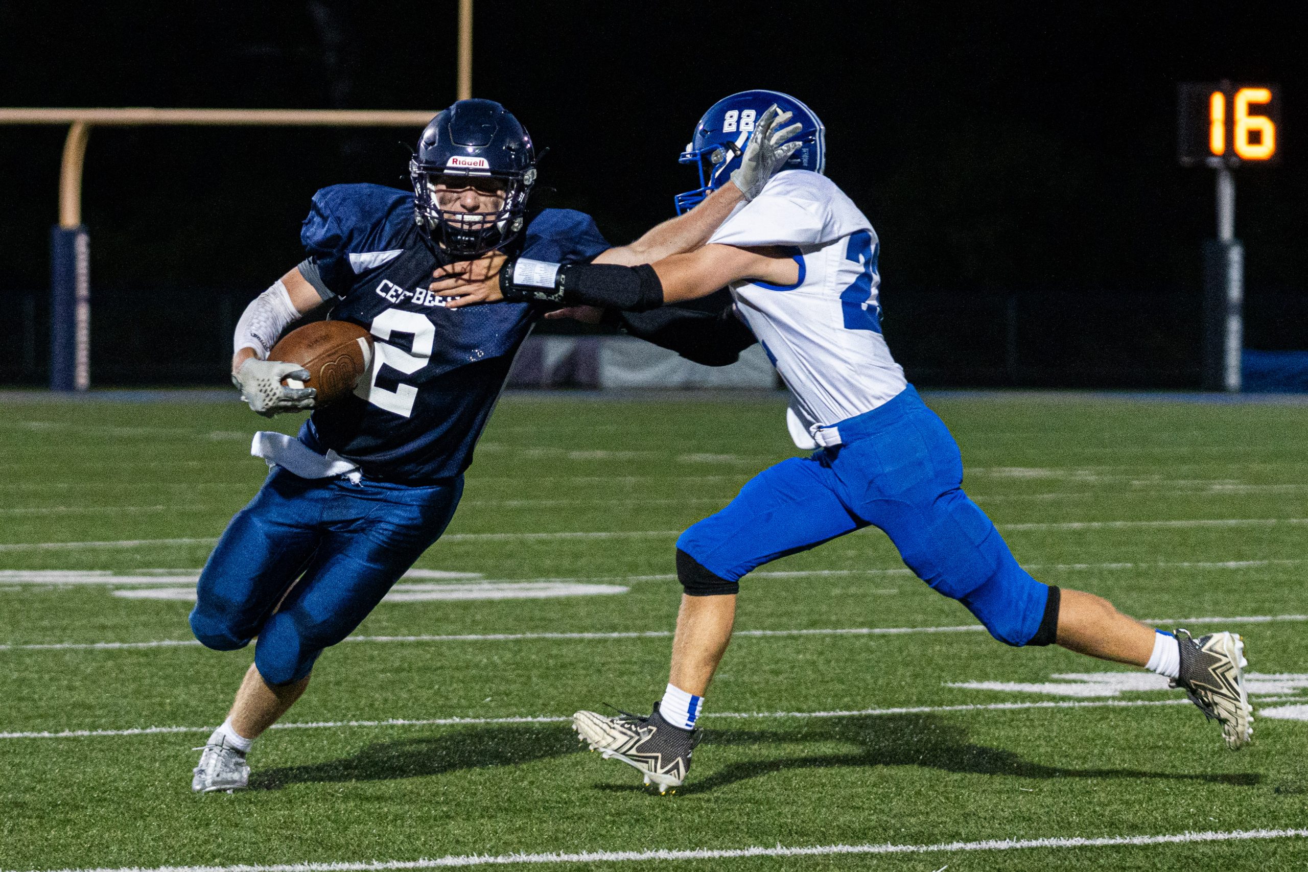 Clay-Battelle storms back to knock off Paden City, 40-28